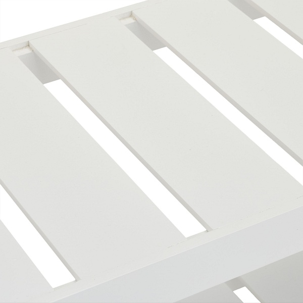 Szafka na buty Giselda bambusowa biała - Intesi